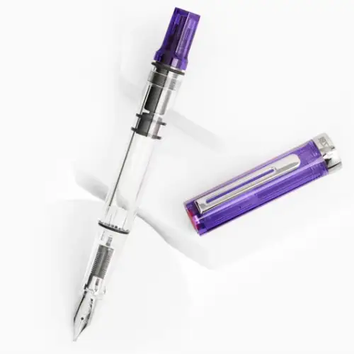 TWSBI – ECO Transparent Violet EF (Penna Stilografica a Pistone)