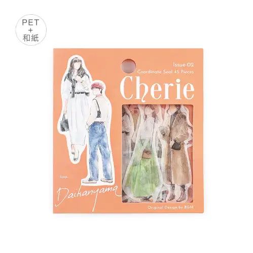 BGM - Cherie, Coordinate Seal, Daikanyama, 45 Pieces [BS-CS026]
