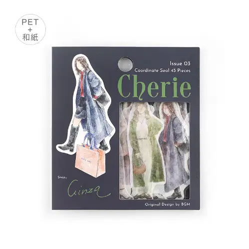 BGM - Cherie, Coordinate Seal, Ginza, 45 Pieces [BS-CS027]