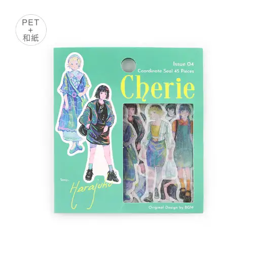 BGM - Cherie, Coordinate Seal, Harajuku, 45 Pieces [BS-CS028]