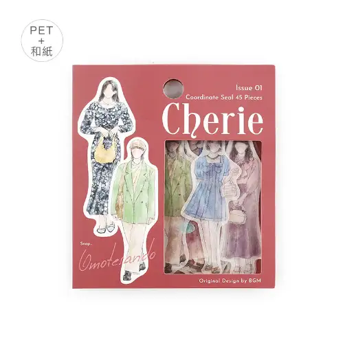 BGM - Cherie, Coordinate Seal, Omotesando, 45 Pieces [BS-CS025]