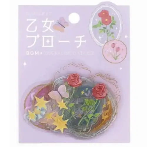 BGM - Clear Seal "Maiden Brooch Flower" (BS-PF027)