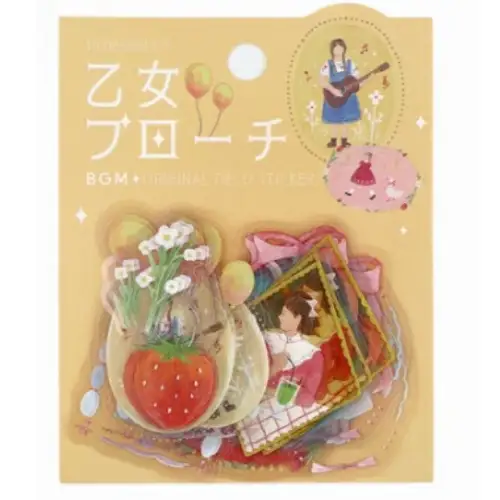 BGM – Clear Seal / Maiden Brooch Girl (BS-PF028)