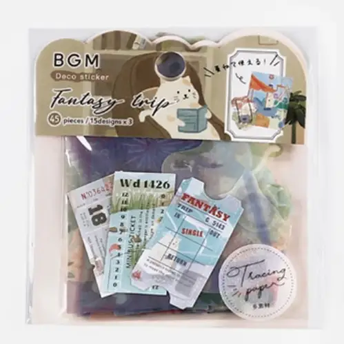 BGM - Deco Sticker, Fantasy Trip, Neko Land