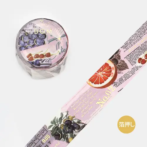 BGM - MASKING TAPE Invitation to Romance *Fruits (BM-SBG003)