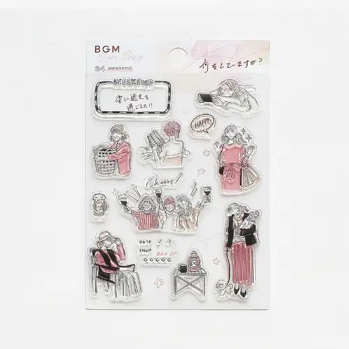 BGM - Timbro in acrilico, Adult Women Weekend [BT-CSJ004]