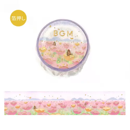 BGM - Washi Tape [MASKING TAPE Dreamscape* Flower Garden] (BM-SDG068)