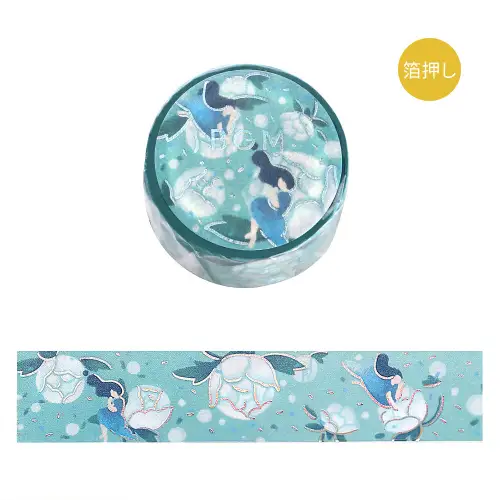 BGM - Washi Tape Tale of Flowers [MASKING TAPE Flower Story *Blue Dream] (BM-SDG053)