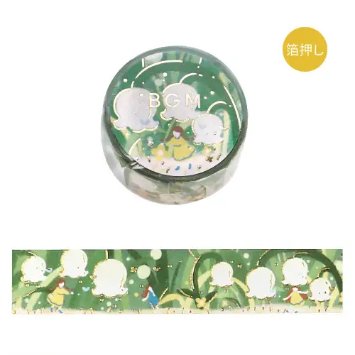 BGM - Washi Tape Tale of Flowers [MASKING TAPE HANA MONOGATARI *Hana Akari] (BM-SDG054)