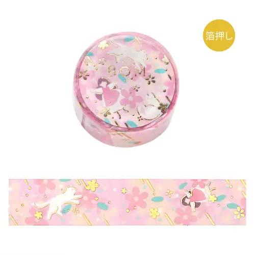 BGM - Washi Tape Tale of Flowers [MASKING TAPE HANA MONOGATARI *Momogengyo] (BM-SDG050)