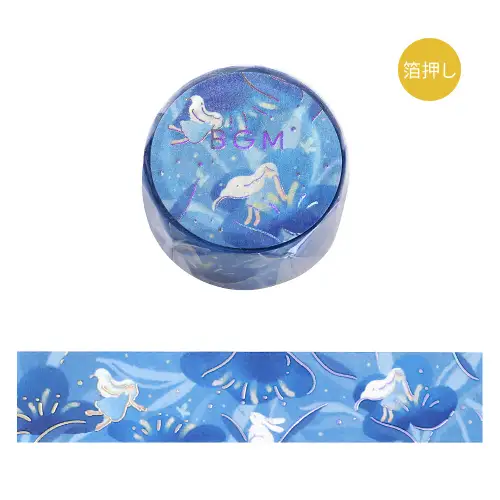 BGM - Washi Tape Tale of Flowers [MASKING TAPE Hana Monogatari* Night Scent] (BM-SDG049)