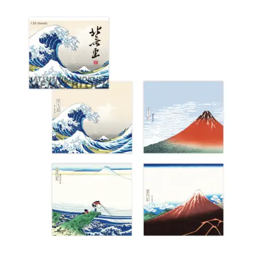 Cozyca Products – Hyogensha, Block Memo, Hokusai