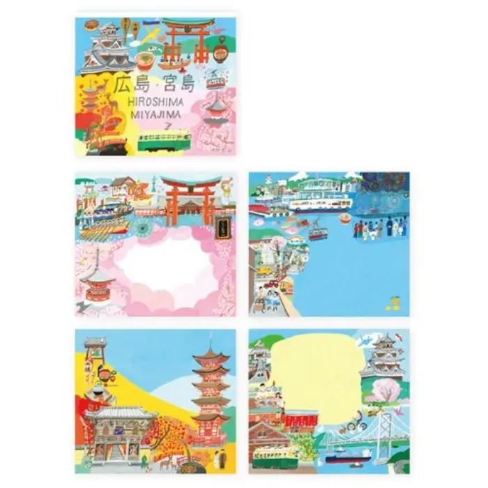 Cozyca Products – Memo Block, Hiroshima