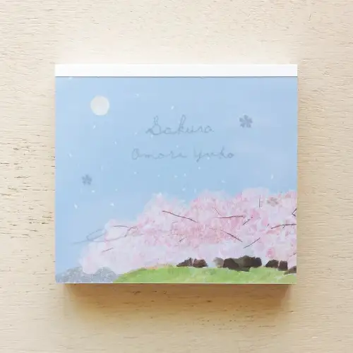 Cozyca Products – Memo Block Memo Sakura