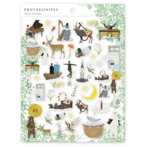 Cozyca Products - Sticker Akira Kusaka Collezione Autunno 2024 (PROTGONISTS I) 22-897