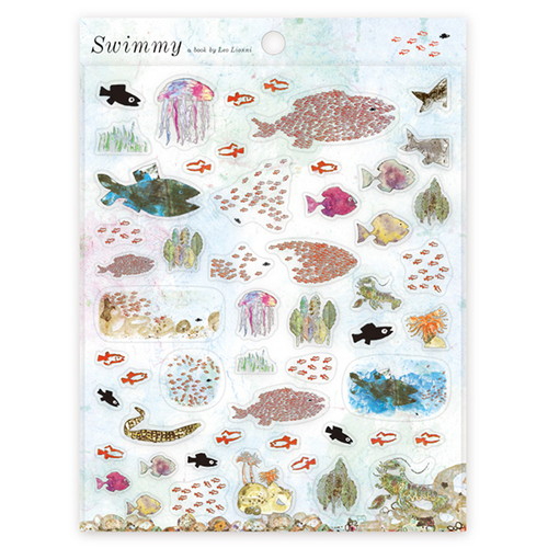 Cozyca Products - Sticker Inverno 2024 Leo Lionni - Swimmy