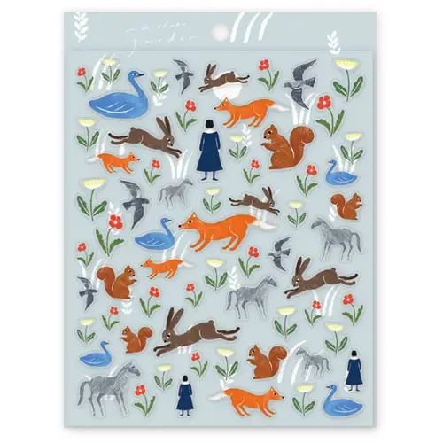 Cozyca Products - Sticker Nishi Shiku Collezione Autunno 2024 (Garden) 22-895