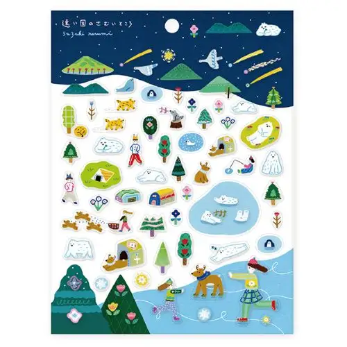 Cozyca Products – Stickers, collezione A faraway land of cold (Narumi Suzuki)