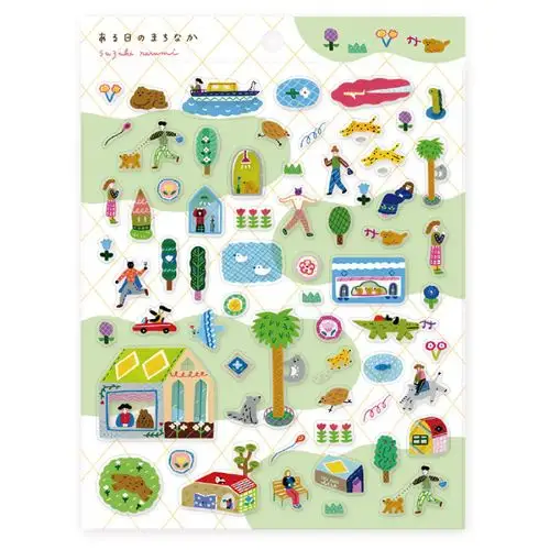 Cozyca Products – Stickers, collezione One day in the town (Narumi Suzuki)