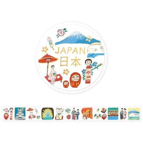 Cozyca Products – Washi Tape “Japan” by Okino Ai