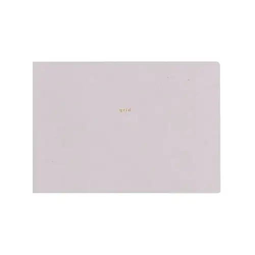 Daigo – Isshoni, Notebook desk, Thickness, Square, for PC 15", Gray (Quaderno orizzontalea a quadretti, spesso)