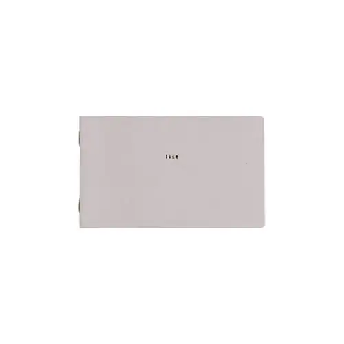 Daigo – Isshoni, Notebook desk, List, for PC 13", Gray (Quaderno orizzontale list to do)