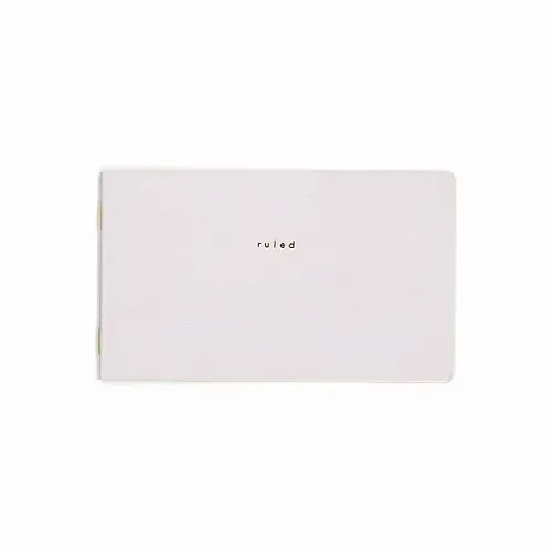 Daigo – Isshoni, Notebook desk, Horizonal ruled, for PC 13", Gray (Quaderno orizzontale a righe)