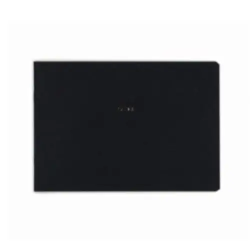 Daigo – Isshoni, Notebook desk, Horizontal ruled, for PC 15", Black (Quaderno orizzontale a righe)