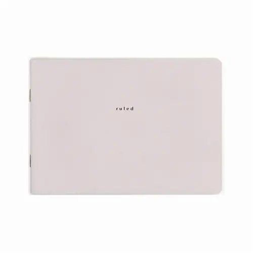 Daigo – Isshoni, Notebook desk, Horizontal ruled, for PC 15", Gray (Quaderno orizzontale a righe)