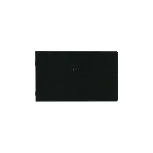 Daigo – Isshoni, Notebook desk, Square, for PC 13", Black (Quaderno orizzontale a quadretti)