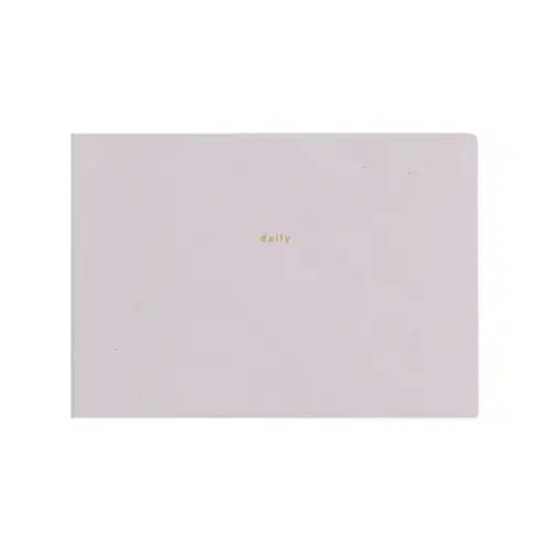 Daigo – Isshoni,  Notebook desk, Thickness, Daily, for PC 15", Gray (Quaderno orizzontale giornaliero, spesso)