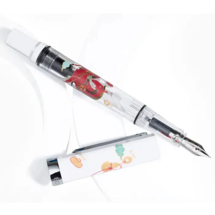 TWSBI – ECO White Horse Limited Edition, Pennino M (Medium)