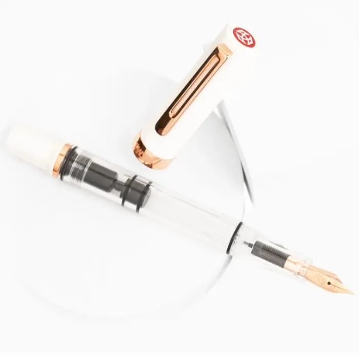TWSBI – ECO White Rose Gold, Pennino M (Medium)