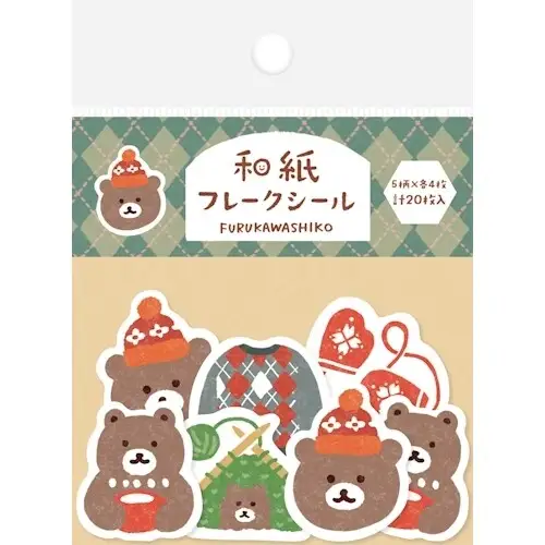 Furukawa – Washi Flake, Orso e Maglia (QSA330)