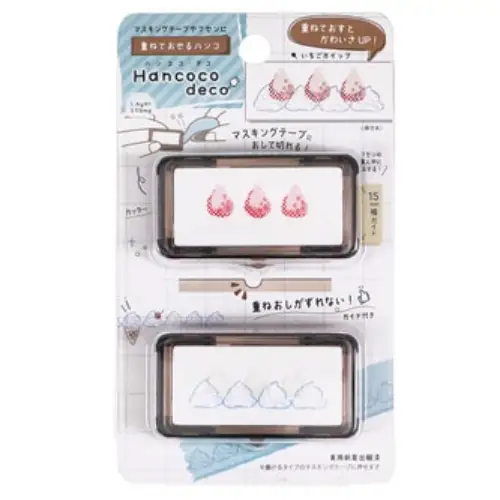 Kutsuwa – Timbro Hanko Koko Deco “Strawberry Whip”