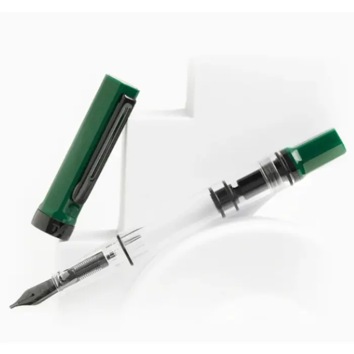 TWSBI – ECO Fountain Pen Irish Green with Onyx, Pennino M (Medio) – Limited Edition