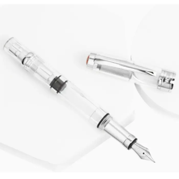 TWSBI – Diamond 580AL Silver, Pennino M (Medium)