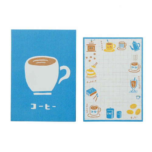 Hightide - Set carta da lettere Good Children's Letter [Misura: 11,4x16,2cm, 3 buste + 6 fogli] Set Blue