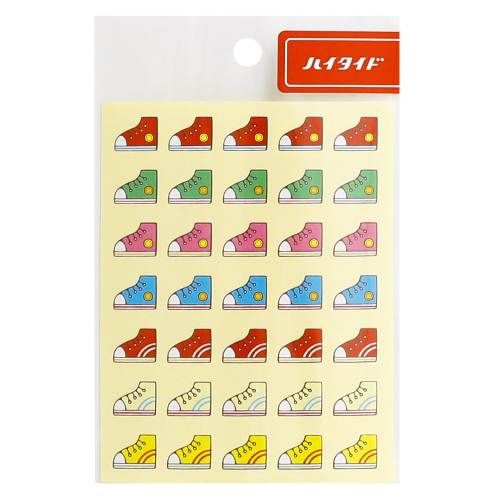 Hightide - Sticker adesivo giapponese per planner [Everybody's Sticker] / Q (Sneaker)