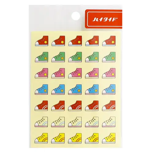 Hightide - Sticker adesivo giapponese per planner [Everybody's Sticker] / Q (Sneaker)