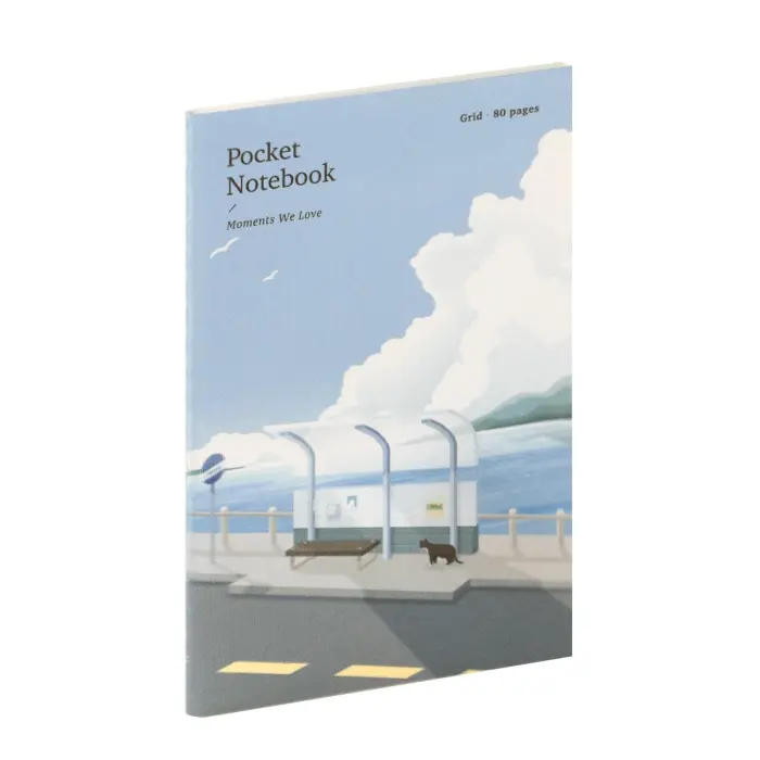 Iconic – Pocket Notebook v.3, Grid 4mm, 01 Bus Stop