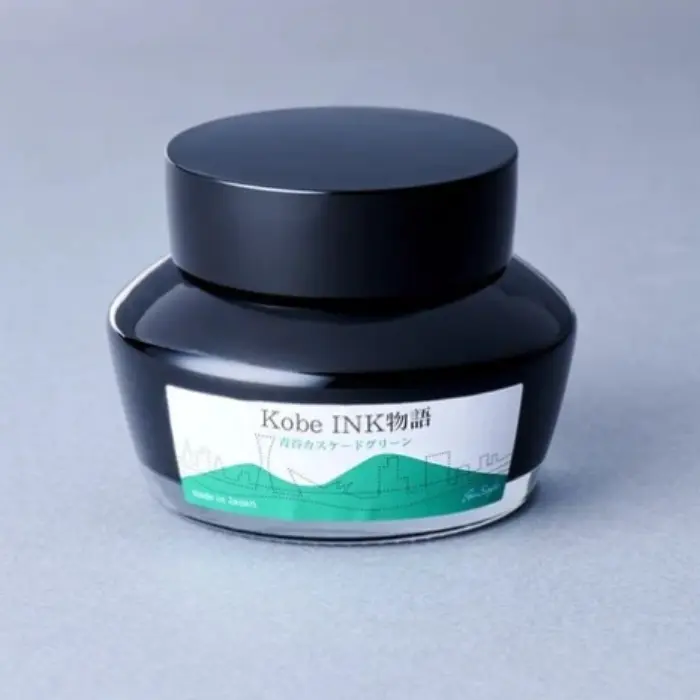 Nagasawa – Kobe INK Monogatari #47 Aotani Cascade-green – Inchiostro per Stilografica