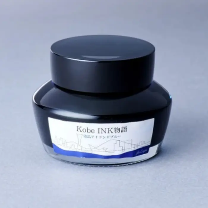 Nagasawa – Kobe INK Monogatari #37 Minatojima Island Blue – Inchiostro per Stilografica