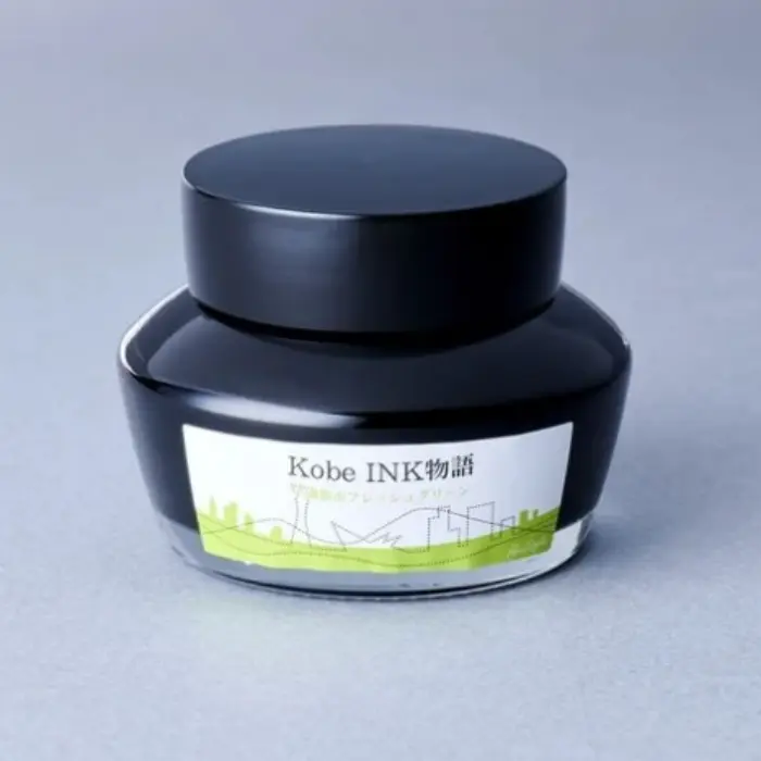 Nagasawa – Kobe INK Monogatari #43 Gakuen-Toshi Fresh-green – Inchiostro per Stilografic