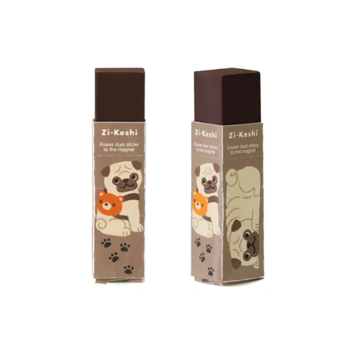 Kutsuwa – Zi-Keshi, Gomma magnetica, Pastel Animal (Carlino)