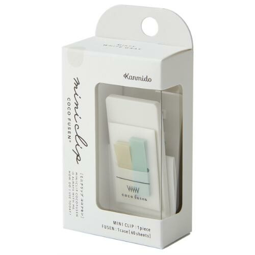 Kanmido - Fusen Mini Clip Kokofsen Misty Mint Blue CF-8302