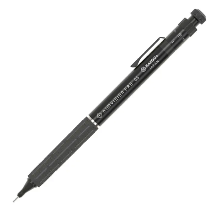 KAYOU+ – Aimvision Mechanical Pencil 0.5mm, Stone Black