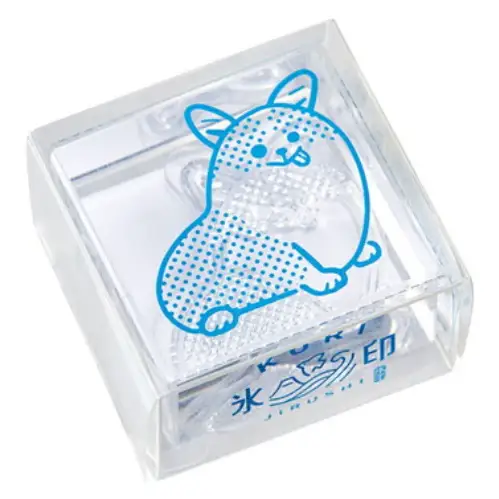 King Jim – Hitotoki Stamp Ice Seal, Large, Corgi (CLS33-010)