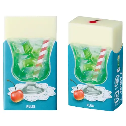 PLUS – Gomma AIR-IN Limited, Air-In Cafe Eraser Assortment (Cream Soda)