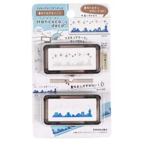 Kutsuwa – Timbro Hanko Koko Deco “City of Starbursts”